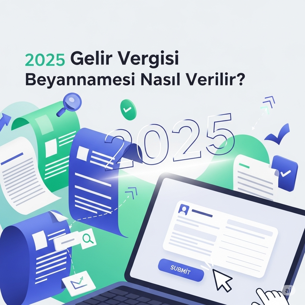 2025 Gelir Vergisi Beyannamesi Nasıl Verilir - Mali Müşavir Rehberi